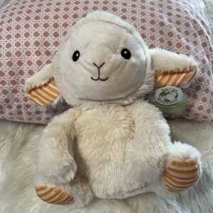 Walmart Spark Create Imagine 10" Lambie Rattle Crinkle Stuffed Animal Plush